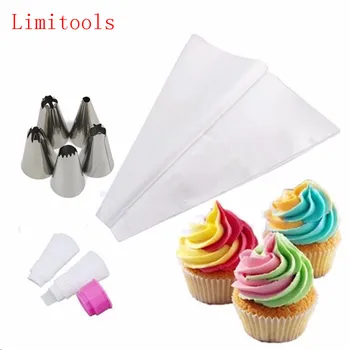 5Pcs/Set Russian Double Two Color Cake Dessert Decorators Icing Piping Bag Cream Pastry With Nozzles Converter Topper DIY Baking
5Pcs/Set Russian Double Two Color Cake Dessert Decorators Icing Piping Bag Cream Pastry With Nozzles Converter Topper DIY Baking