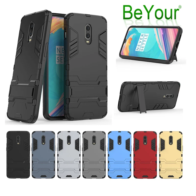For Oneplus 6T Case Silicone Shockproof Protection Cover PC+TPU Armor Back Coque Stand Phone Holder For One Plus 6 5T 5 3T 3 T
For Oneplus 6T Case Silicone Shockproof Protection Cover PC+TPU Armor Back Coque Stand Phone Holder For One Plus 6 5T 5 3T 3 T