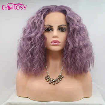 DOROSY HAIR High Temperature Perruque Peruca Short Water Wave Bob Wigs Purple Color Synthetic Lace Front Wig For Women Cosplay
DOROSY HAIR High Temperature Perruque Peruca Short Water Wave Bob Wigs Purple Color Synthetic Lace Front Wig For Women Cosplay