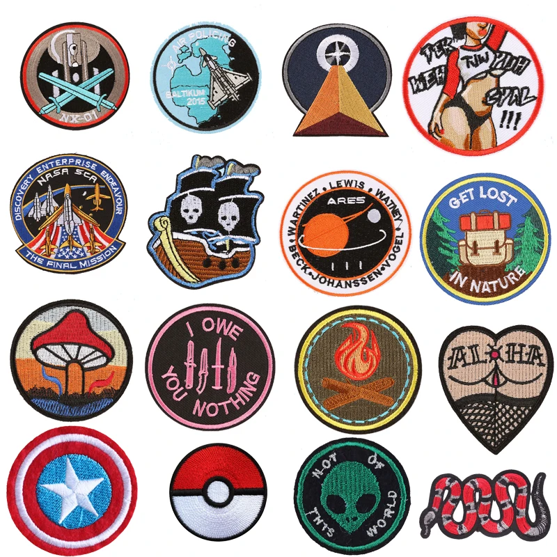 Riverdale Marvel Patch Star Wars Iron on Embroidered Patches for Clothes T-shirt Stranger Stalker Badge Things Backpack Stickers
Riverdale Marvel Patch Star Wars Iron on Embroidered Patches for Clothes T-shirt Stranger Stalker Badge Things Backpack Stickers