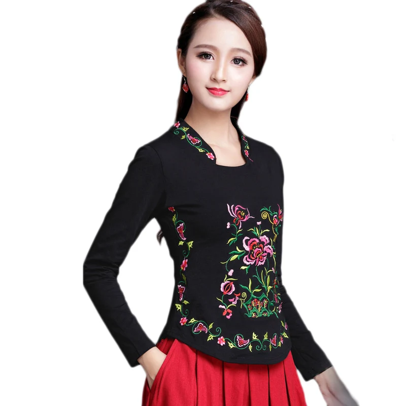 Traditional Chinese Shirt Clothing For Women Embroidery 5XL Qipao Elegant Blusa Vintage Cheongsam Top Plus Size Ladies Clothes
Traditional Chinese Shirt Clothing For Women Embroidery 5XL Qipao Elegant Blusa Vintage Cheongsam Top Plus Size Ladies Clothes