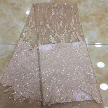 VILLIEA Glittery French Nigerian Laces Fabrics High Quality Sequins Tulle African Laces Fabric Wedding African French Tulle Lace 
VILLIEA Glittery French Nigerian Laces Fabrics High Quality Sequins Tulle African Laces Fabric Wedding African French Tulle Lace