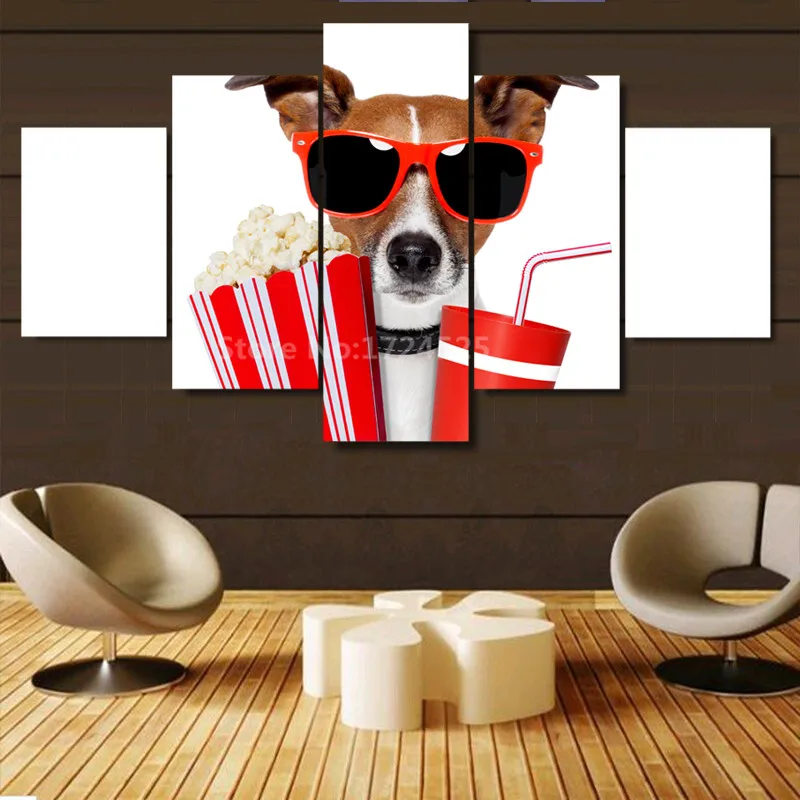 Cool Dog Wear Glasses Canvas Painting Pictures 5 Pieces Cuadros Decoracion Wall Art Home Decor For Living Room Unframed
Cool Dog Wear Glasses Canvas Painting Pictures 5 Pieces Cuadros Decoracion Wall Art Home Decor For Living Room Unframed