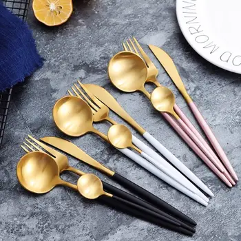 Hoomall 24Pcs/set Cutlery Stainless Steel Dinnerware Sets Tableware Silverware Dinner Set Home Kitchen Tools New Year Gifts
Hoomall 24Pcs/set Cutlery Stainless Steel Dinnerware Sets Tableware Silverware Dinner Set Home Kitchen Tools New Year Gifts