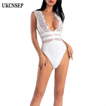 UKCNSEP Sexy Bodysuit Women Floral Lace Embroidery Hollow Out Backless Bodysuit Solid White Jumpsuit Bodysuit 2020 Summer
UKCNSEP Sexy Bodysuit Women Floral Lace Embroidery Hollow Out Backless Bodysuit Solid White Jumpsuit Bodysuit 2020 Summer