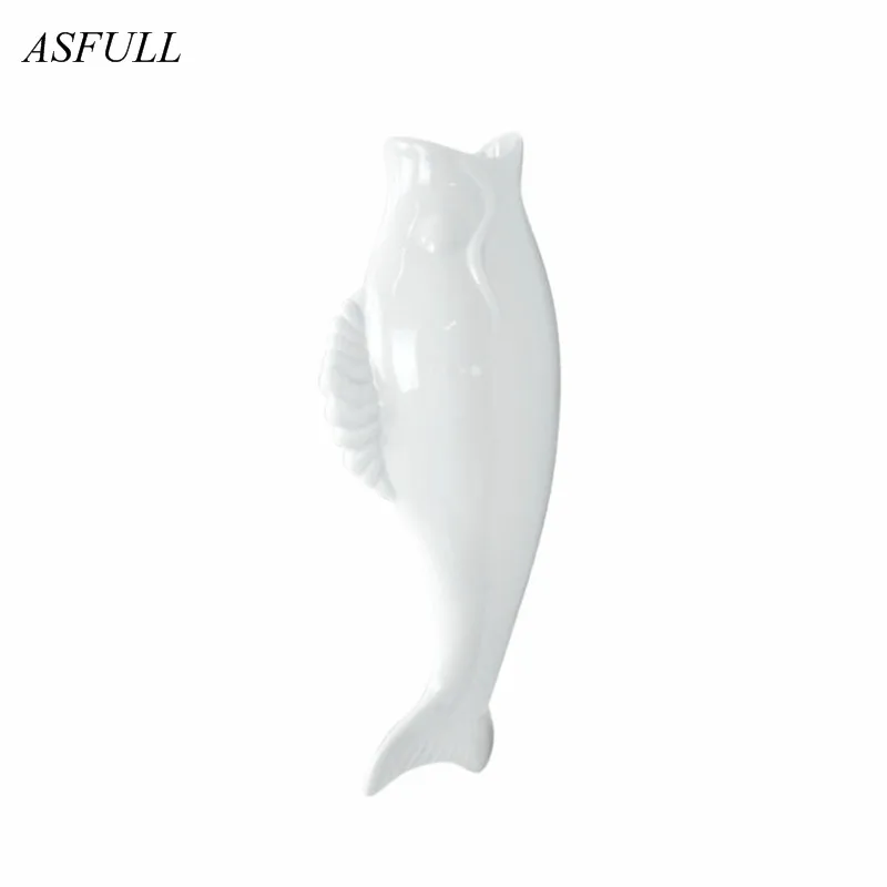 2018 New Hanging Flower ceramics Vase Wall Fish Container creative mural wall vase Homw Decor shaped vase Arts and Crafts
2018 New Hanging Flower ceramics Vase Wall Fish Container creative mural wall vase Homw Decor shaped vase Arts and Crafts