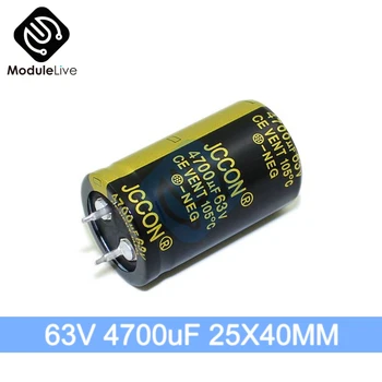 63V 4700uF 25X40mm Aluminum Electrolytic Capacitor High Frequency Low ESR 63V4700UF 25*40mm
63V 4700uF 25X40mm Aluminum Electrolytic Capacitor High Frequency Low ESR 63V4700UF 25*40mm