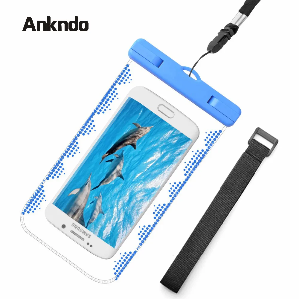 ANKNDO Waterproof Case for Phone Dry Bag Underwater Swimming Universal Phone Case 6 inch Snow Proof for Mobile Phone Cases
ANKNDO Waterproof Case for Phone Dry Bag Underwater Swimming Universal Phone Case 6 inch Snow Proof for Mobile Phone Cases