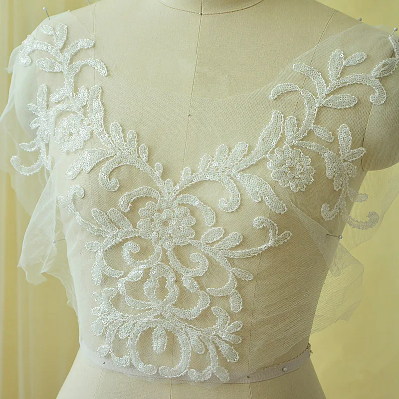 Ivory White Brand New Venise Lace Applique Trims Lace Collar for Garment Accessories
Ivory White Brand New Venise Lace Applique Trims Lace Collar for Garment Accessories