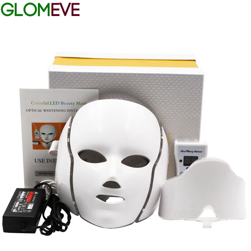 7 Colors Beauty Therapy Photon LED Facial Mask Light Skin Care Rejuvenation Wrinkle Acne Removal Face Neck Beauty Spa Instrument
7 Colors Beauty Therapy Photon LED Facial Mask Light Skin Care Rejuvenation Wrinkle Acne Removal Face Neck Beauty Spa Instrument