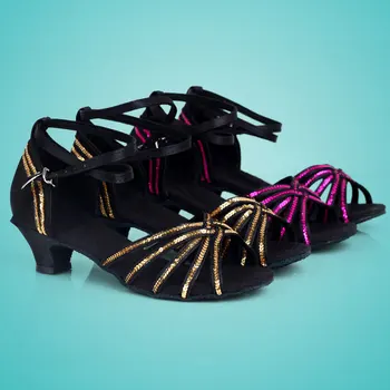Women Girls Ballroom Latin Dance Shoes Kids Adult Satin Samba ChaCha Modern Dance Shoes Salsa Sandals Heel 3.5/5.5 cm VA30
Women Girls Ballroom Latin Dance Shoes Kids Adult Satin Samba ChaCha Modern Dance Shoes Salsa Sandals Heel 3.5/5.5 cm VA30