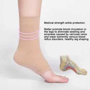 Unisex Heel Pain Relief Plantar Fasciitis Socks Medical Ankle Guard Sports Supplies Elastic Protective Compress
Unisex Heel Pain Relief Plantar Fasciitis Socks Medical Ankle Guard Sports Supplies Elastic Protective Compress