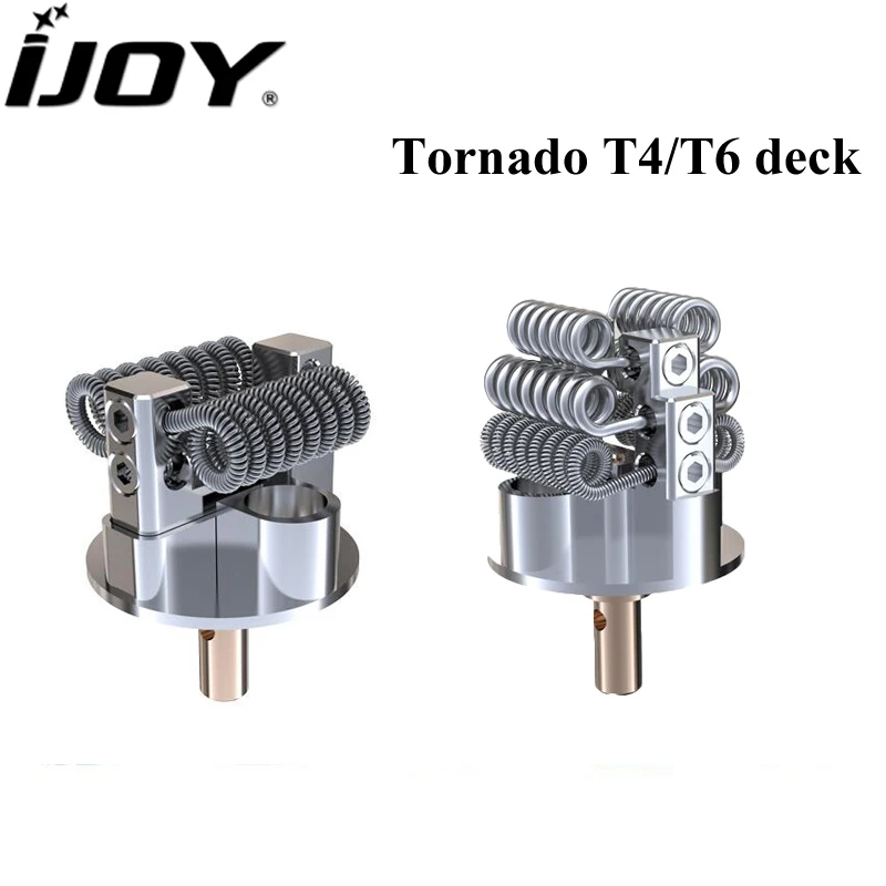 iJoy Tornado T4 17.8mm Two Post Build Deck For E Cigarettes iJOY Tornado RDTA Tank Atomizer Vape
iJoy Tornado T4 17.8mm Two Post Build Deck For E Cigarettes iJOY Tornado RDTA Tank Atomizer Vape