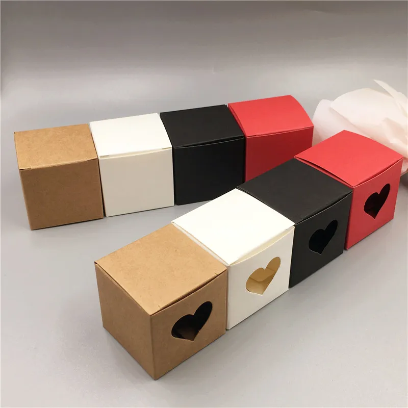 100Pcs/Lot Cardboard Kraft Paper Box With Heart Window For Festival Holiday Chocolate Kid Small Toy Gift Storage Container Boxes
100Pcs/Lot Cardboard Kraft Paper Box With Heart Window For Festival Holiday Chocolate Kid Small Toy Gift Storage Container Boxes