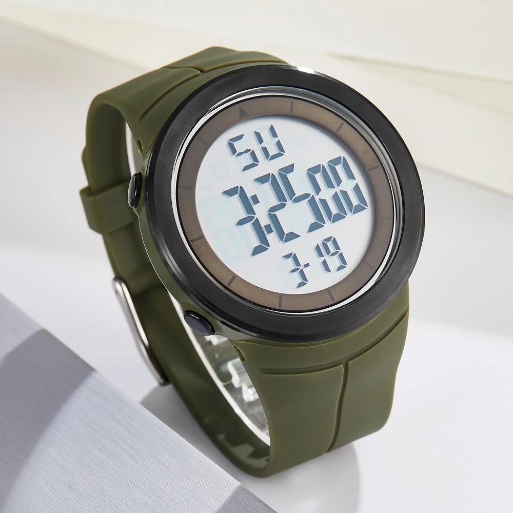2019 OHSEN Fashion LCD Digital Men Wristwatch 50M Waterproof Army GreenOutdoor Sports Hand male Clocks relogio masculino
2019 OHSEN Fashion LCD Digital Men Wristwatch 50M Waterproof Army GreenOutdoor Sports Hand male Clocks relogio masculino