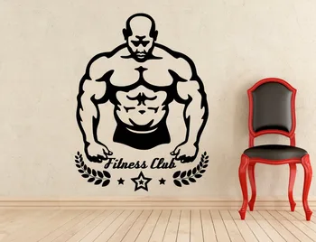 Fitness Club Wall Vinyl Decal Gym Sticker Home Interior Murals Art Decoration muscle Man Mural Vinilos Paredes Wall Art Pic A66
Fitness Club Wall Vinyl Decal Gym Sticker Home Interior Murals Art Decoration muscle Man Mural Vinilos Paredes Wall Art Pic A66