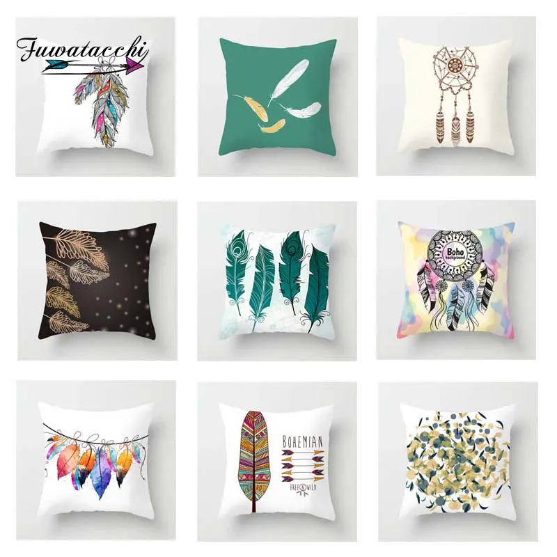 Fuwatacchi Multi-Color Feather Arrow Cushion Cover Soft Throw Pillow Cover Decorative Sofa Pillow Case Pillowcase
Fuwatacchi Multi-Color Feather Arrow Cushion Cover Soft Throw Pillow Cover Decorative Sofa Pillow Case Pillowcase