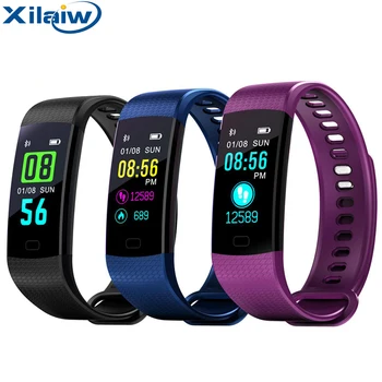 Xilaiw Y5 Color Screen Smart Wristband Fitness Sport Tracker Smart watch Blood Pressure Heart Rate Smart Bracelet VS Miband 2
Xilaiw Y5 Color Screen Smart Wristband Fitness Sport Tracker Smart watch Blood Pressure Heart Rate Smart Bracelet VS Miband 2