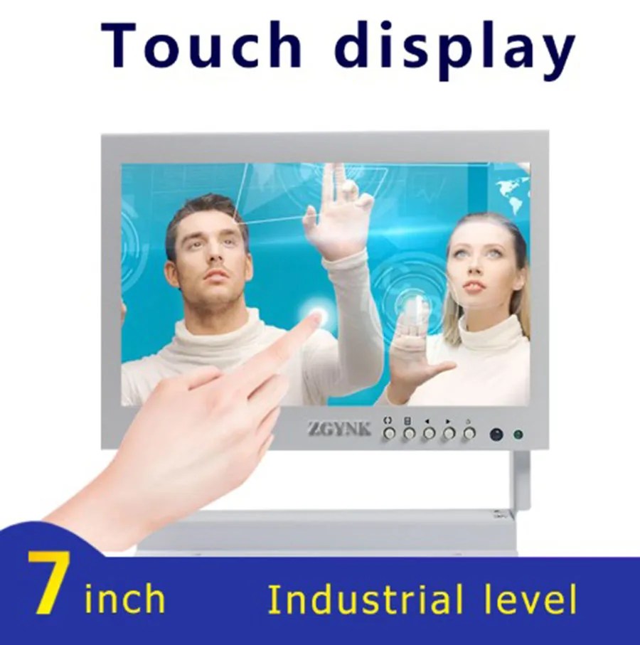 7 inch white capacitive touch display medical equipment instrument touch display industrial computer HDMI convenient monitor
7 inch white capacitive touch display medical equipment instrument touch display industrial computer HDMI convenient monitor