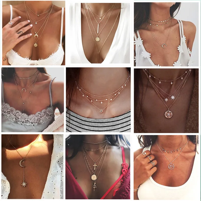 Women Fashion Gold Vintage Carved Coin Necklace Medallion Necklace Multiple Layers Pendant Long Necklaces Jewelry
Women Fashion Gold Vintage Carved Coin Necklace Medallion Necklace Multiple Layers Pendant Long Necklaces Jewelry