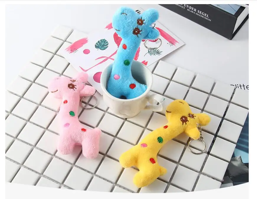 50pcs/lot! Plush Toys with PVC box 12cm Simulation Giraffe Doll Stuffed Cute Pendant Decor Keychain+box
50pcs/lot! Plush Toys with PVC box 12cm Simulation Giraffe Doll Stuffed Cute Pendant Decor Keychain+box