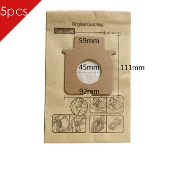 5pcs/lot Universal Hepa Cloth Microfiber dust Bag For Panasonic Vacuums Cleaner Parts MC-E7101 MC-E7102 MC-E7103 MC-E7111
5pcs/lot Universal Hepa Cloth Microfiber dust Bag For Panasonic Vacuums Cleaner Parts MC-E7101 MC-E7102 MC-E7103 MC-E7111