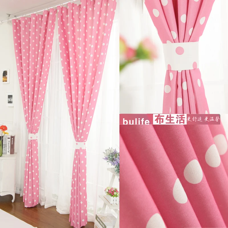 Curtain finished product rustic pink small fresh polka dot girl princess piaochuang child real one meter means 100cm*260cm
Curtain finished product rustic pink small fresh polka dot girl princess piaochuang child real one meter means 100cm*260cm