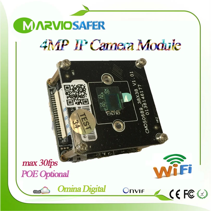 New Hot H.265/H.264 4MP 2592*1520 1080P Full HD Wifi IP Network Camera module Good Good IR Night Vision CCTV Board Audio Alarm
New Hot H.265/H.264 4MP 2592*1520 1080P Full HD Wifi IP Network Camera module Good Good IR Night Vision CCTV Board Audio Alarm