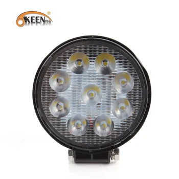 OKEEN 2pcs 27W Offroad Car 4WD Truck Tractor Boat Trailer 4x4 round SUV ATV 12V 24V Spot Flood LED Light Bar LED Work Light
OKEEN 2pcs 27W Offroad Car 4WD Truck Tractor Boat Trailer 4x4 round SUV ATV 12V 24V Spot Flood LED Light Bar LED Work Light
