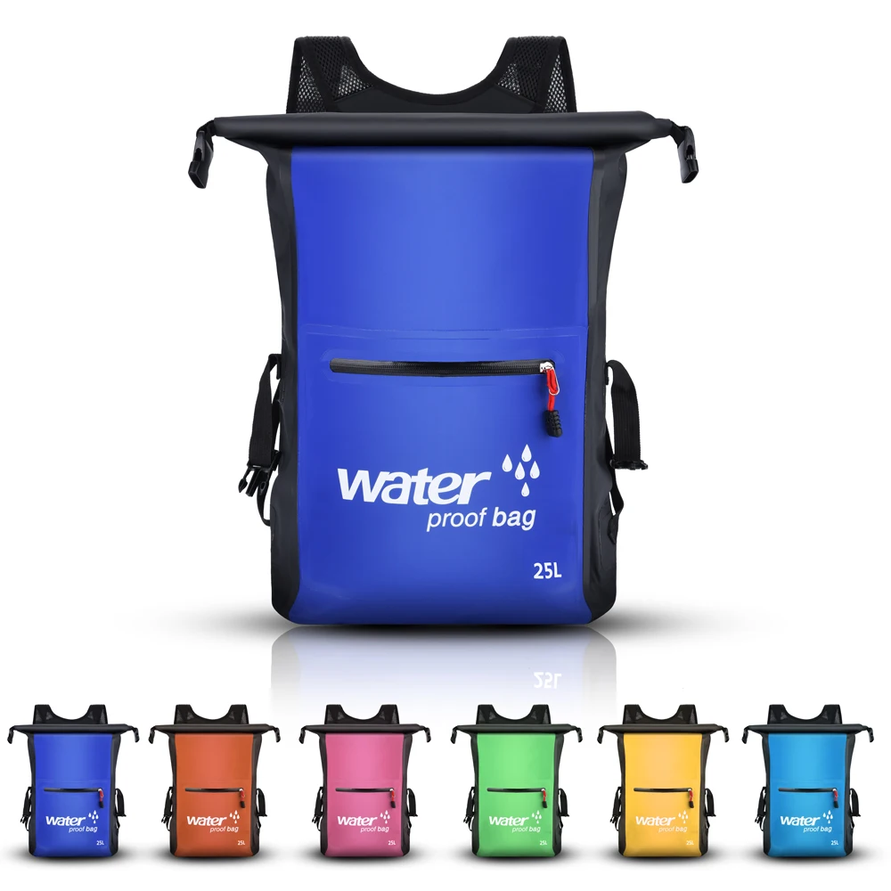 Dry Bag Waterproof Backpack 25L Outdoor Bags for Kayaking Beach Rafting Swimming Boating Hiking, Camping,Fishing,Canoeing
Dry Bag Waterproof Backpack 25L Outdoor Bags for Kayaking Beach Rafting Swimming Boating Hiking, Camping,Fishing,Canoeing