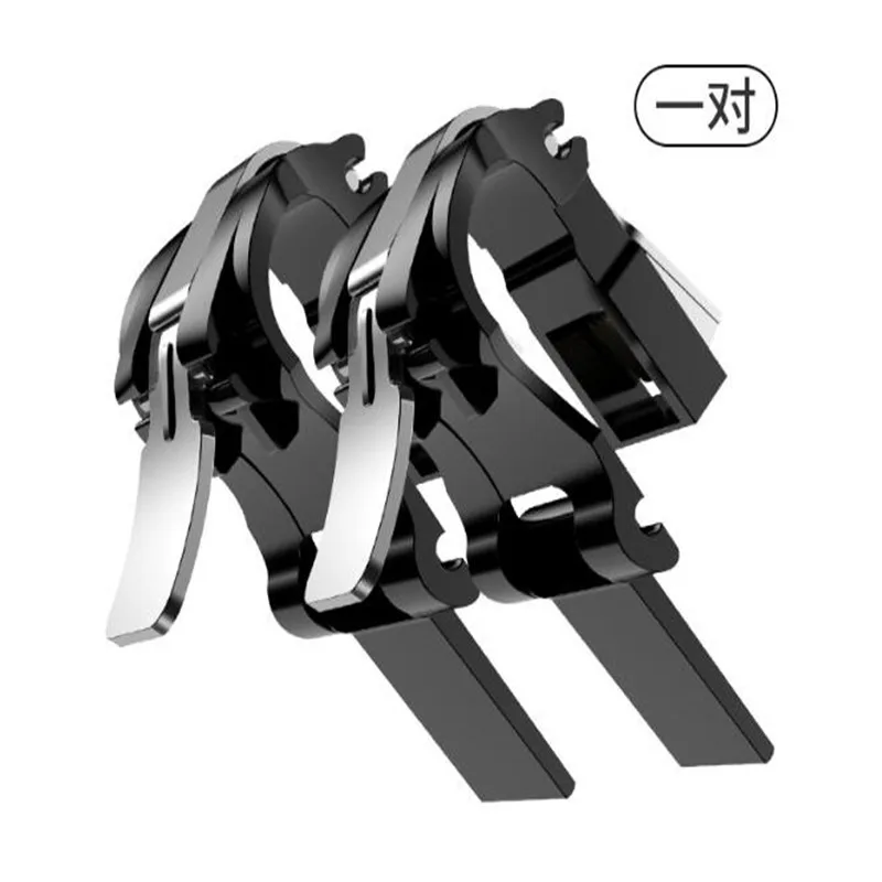 1pair S4 Mobile Gaming Trigger L1R1 Shooter PUBG Controller For Smart phone Fire Button Aim Key Game Accessories
1pair S4 Mobile Gaming Trigger L1R1 Shooter PUBG Controller For Smart phone Fire Button Aim Key Game Accessories