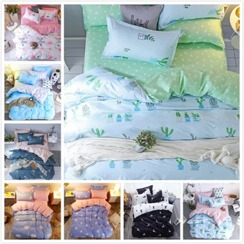 Green Plant Pattern Duvet Cover 3/4 pcs Bedding Set Kids Child Soft Cotton Bed Linens Single Queen King Size Bedspreads Bedlinen
Green Plant Pattern Duvet Cover 3/4 pcs Bedding Set Kids Child Soft Cotton Bed Linens Single Queen King Size Bedspreads Bedlinen
