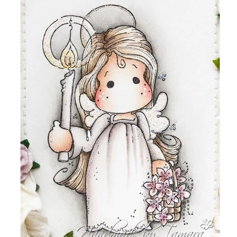 Angel girl cartoon pattern Stamp And metal die Scrapbooking Alphabet Stamp Embossing Craft Silicone Transparent Stamps
Angel girl cartoon pattern Stamp And metal die Scrapbooking Alphabet Stamp Embossing Craft Silicone Transparent Stamps