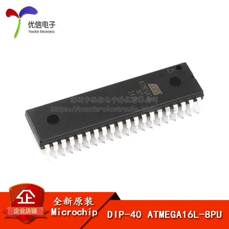 The original product is directly inserted into ATMEGA16L-8PU AVR/8 bit microcontroller 16K flash DIP-40.
The original product is directly inserted into ATMEGA16L-8PU AVR/8 bit microcontroller 16K flash DIP-40.