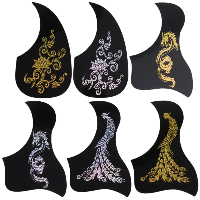 Professional Gold Phoenix And Dragon Pattern Acoustic Guitar Pickguard Pick Guard Sticke for Acoustic guitars
Professional Gold Phoenix And Dragon Pattern Acoustic Guitar Pickguard Pick Guard Sticke for Acoustic guitars