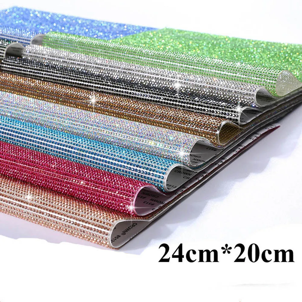 24cm*20cm Self Adhesive Rhinestone Crystal Bling Stickers Round Phone Decor Craft
24cm*20cm Self Adhesive Rhinestone Crystal Bling Stickers Round Phone Decor Craft