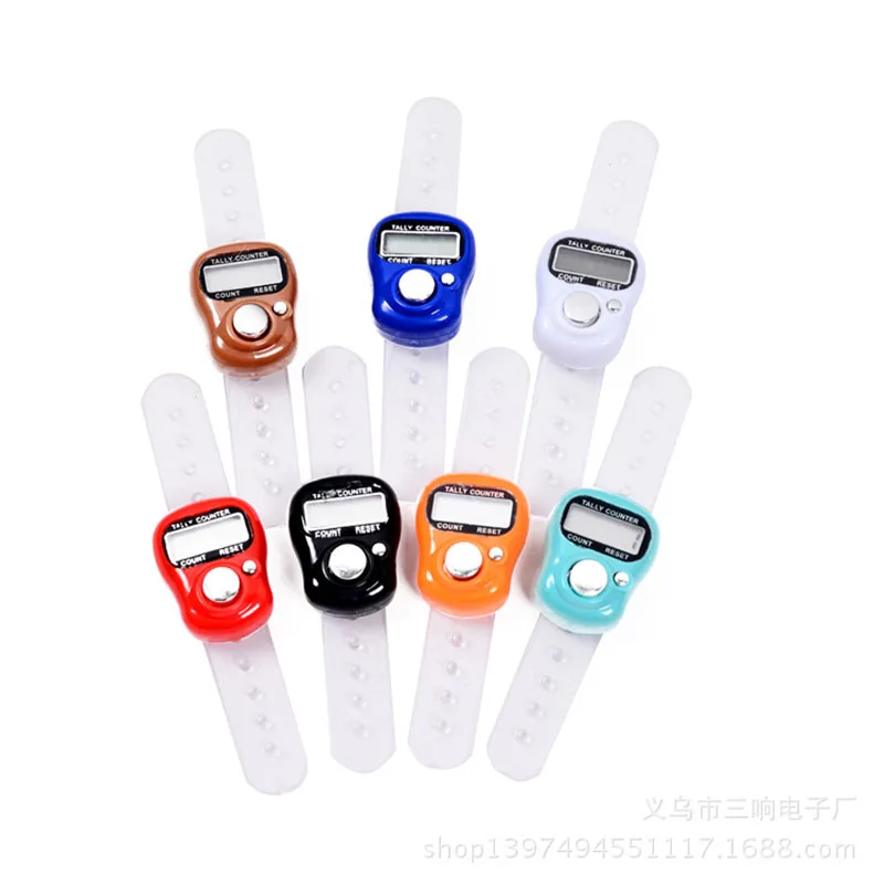 High Quality 1Pcs/lot Random Color Stitch Marker And Row Finger Counter LCD Electronic Digital Tally Counter
High Quality 1Pcs/lot Random Color Stitch Marker And Row Finger Counter LCD Electronic Digital Tally Counter