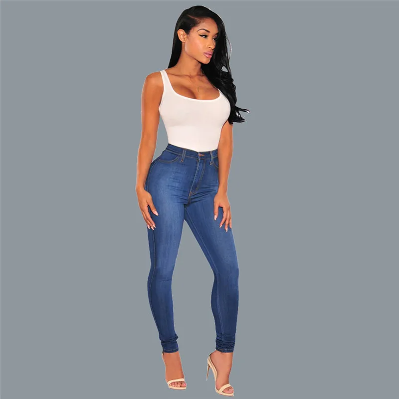 New Fashion Casual Jeans Spring Autumn Women Blue Cotton Denim Patchwork Pockets Buttons Elastic High Waist Slim Pencil Pants
New Fashion Casual Jeans Spring Autumn Women Blue Cotton Denim Patchwork Pockets Buttons Elastic High Waist Slim Pencil Pants