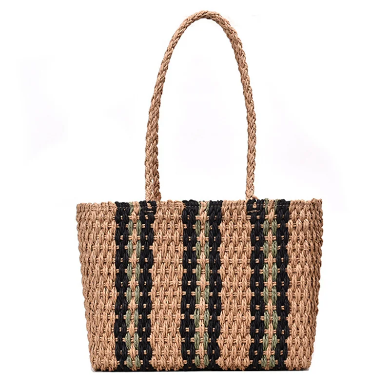 Casual Rattan Women Shoulder Bags Straw Handbags Big Capacity Handmae Summer Totes Lady Round Bohemian Beach Treval Sac 2019 
Casual Rattan Women Shoulder Bags Straw Handbags Big Capacity Handmae Summer Totes Lady Round Bohemian Beach Treval Sac 2019