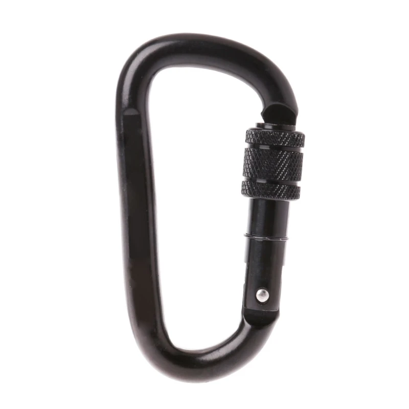 30KN Professional Carabiner D Shape Lock Rock Climbing Equipment Safety Buckle High Quality
30KN Professional Carabiner D Shape Lock Rock Climbing Equipment Safety Buckle High Quality