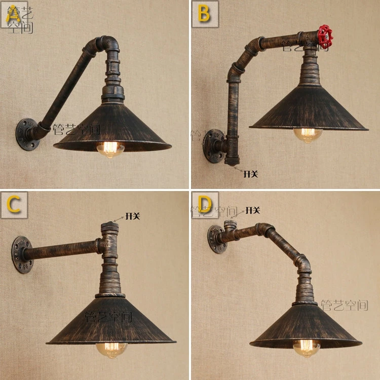 Vintage retro loft industrial light personality gear wall lamps water pipe Restaurant Bar pub Cafe aisle bedroom bra wall sconce
Vintage retro loft industrial light personality gear wall lamps water pipe Restaurant Bar pub Cafe aisle bedroom bra wall sconce