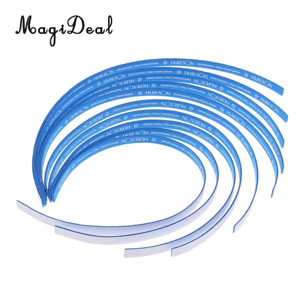 MagiDeal 10 Pieces Table Tennis Racket Edge Tape Table Tennis Paddle Bat Sponge Side Tape Protector Blue
MagiDeal 10 Pieces Table Tennis Racket Edge Tape Table Tennis Paddle Bat Sponge Side Tape Protector Blue
