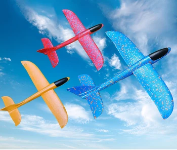35cm Airplane Hand Launch Throwing Glider Aircraft Inertial Foam EVA Airplane Toy Plane Model Outdoor Toy Educational Toys
35cm Airplane Hand Launch Throwing Glider Aircraft Inertial Foam EVA Airplane Toy Plane Model Outdoor Toy Educational Toys