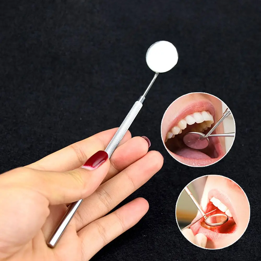 Stainless Steel Dental Mirror Tool Dentist Mirror for Teeth Cleaning Inspection Handle Mirror Dental Mirror Medical Equipmen
Stainless Steel Dental Mirror Tool Dentist Mirror for Teeth Cleaning Inspection Handle Mirror Dental Mirror Medical Equipmen