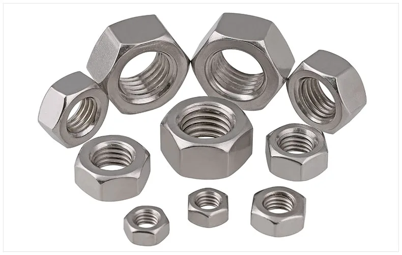 50pcs/lot M1.6/2/3/4/5/6/8/10/12/14/16 stainless steel 304 hex nuts nylon lock hexagon nuts hardware fasteners109
50pcs/lot M1.6/2/3/4/5/6/8/10/12/14/16 stainless steel 304 hex nuts nylon lock hexagon nuts hardware fasteners109