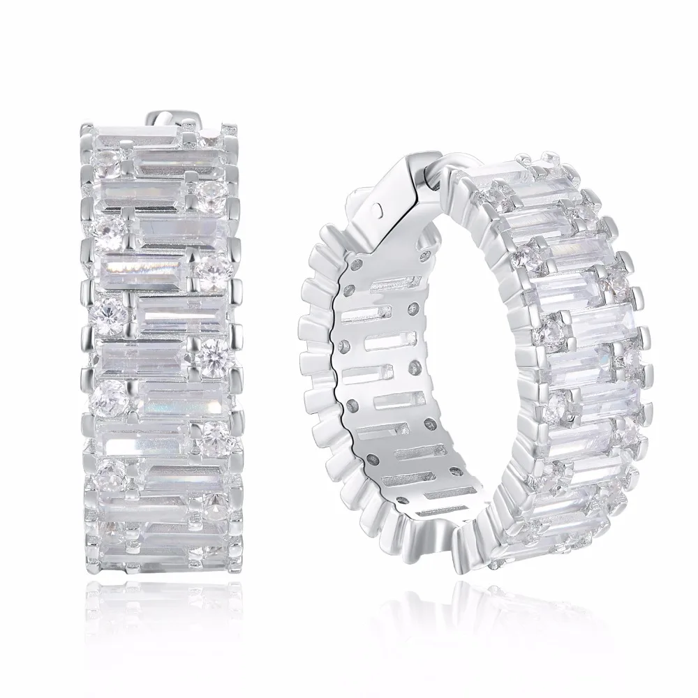 Hot S925 silver Hoop Earrings for Women Fashion party earring setting AAA cz earrings fashion body jewelry Free drop shipping
Hot S925 silver Hoop Earrings for Women Fashion party earring setting AAA cz earrings fashion body jewelry Free drop shipping