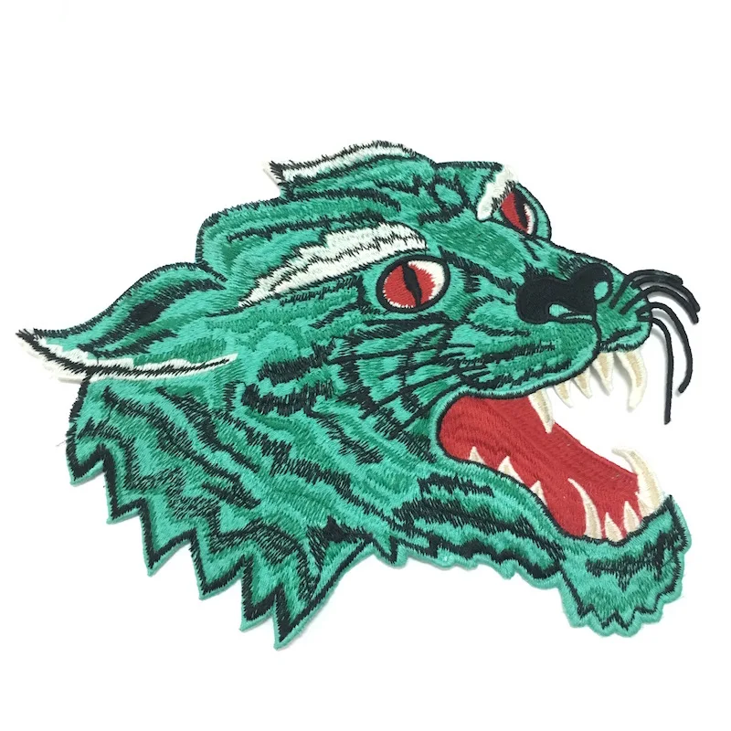 1Pcs Cool Green Wolf Soft Cotton Embroidery Applique Patches for Clothes Sew on Patch Applique for DIY Fashion Clothes
1Pcs Cool Green Wolf Soft Cotton Embroidery Applique Patches for Clothes Sew on Patch Applique for DIY Fashion Clothes