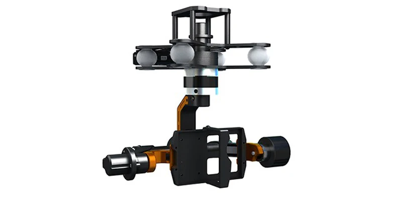 

3-axis Aerial Brushless Gimbal Triaxial PTZ Stabilizer Wide Angle 360 Degree For GOPRO 3 4 Sports Cam Walkera ILOOK+ Camera FPV