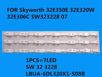 FOR Skyworth 32E350E 32E320W 32E306C SW323228 07 1PCS=7LED LBUA-SDL320X1-S08B SW 32 3228 07 REV1.4 1PCS=580MM 1SET=3PCS
FOR Skyworth 32E350E 32E320W 32E306C SW323228 07 1PCS=7LED LBUA-SDL320X1-S08B SW 32 3228 07 REV1.4 1PCS=580MM 1SET=3PCS