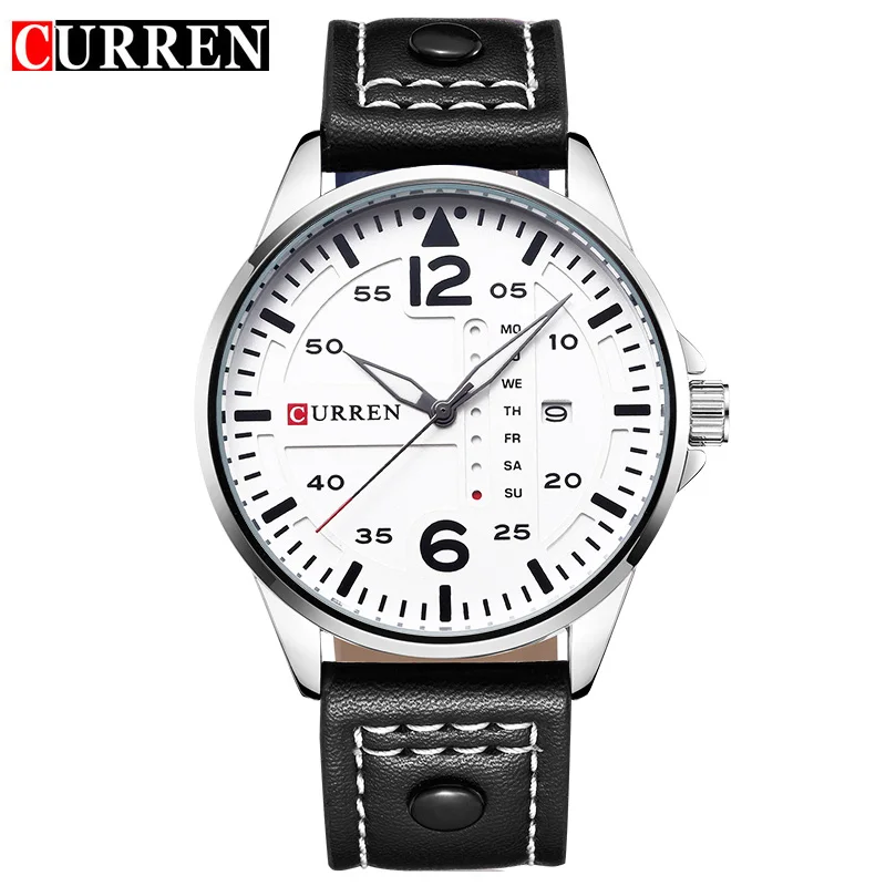 CURREN Luxury Brand Relogio Masculino Date Leather Casual Watch Men Sports Watches Quartz Military Wrist Watch Male Clock
CURREN Luxury Brand Relogio Masculino Date Leather Casual Watch Men Sports Watches Quartz Military Wrist Watch Male Clock